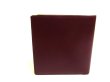 Photo2: Cartier Must de Cartier Bordeaux Leather Bifold Wallet Purse #a246