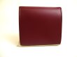 Photo2: Cartier Must de Cartier Bordeaux Leather Coin Purse #a252