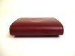 Photo6: Cartier Must de Cartier Bordeaux Leather Coin Purse #a252