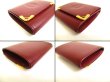 Photo7: Cartier Must de Cartier Bordeaux Leather Coin Purse #a252