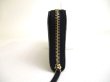 Photo4: GUCCI Guccissima Black Leather Round Zip Long Wallet #a257