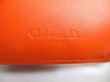 Photo10: Christian Dior Cannage Orange Leather Lady Dior Trifold Wallet #a258