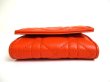 Photo5: Christian Dior Cannage Orange Leather Lady Dior Trifold Wallet #a258