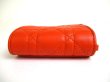 Photo6: Christian Dior Cannage Orange Leather Lady Dior Trifold Wallet #a258