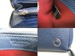 Photo10: BVLGARI BVLGARIBVLGARI Navy Blue Leather Round Zip Long Wallet #a260