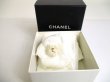 Photo12: CHANEL Camelia White Canvas Corsage Brooch #a261