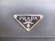 Photo10: PRADA Black Nylon Leather Bifold Wallet Purse #a275