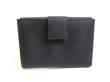 Photo2: PRADA Black Nylon Leather Bifold Wallet Purse #a275