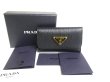 Photo1: PRADA Black Leather Gold H/W 6 Pics Key Chain #a278