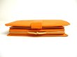 Photo6: LOUIS VUITTON Epi Orange Leather Bifold Wallet French Purse #a283