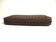 Photo6: BOTTEGA VENETA Intrecciato Brown Leather Round Zip Wallet Purse #a286