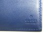 Photo10: GUCCI Micro Guccissima Navy Blue Patent Leather Bifold Bill Wallet #a296