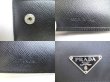 Photo10: PRADA Black Nylon and Leather Bifold Wallet Purse #a297