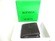 Photo12: BOTTEGA VENETA Dark Brown Leather Cassette Bi-Fold Wallet #a314