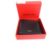 Photo12: Salvatore Ferragamo Logo Black Leather Bifold Wallet Compact Wallet #a317