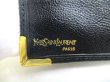 Photo10: Yve Saint Laurent YSL Vintage Black Leather Bifold Wallet #a322