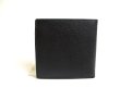 Photo2: Yve Saint Laurent YSL Vintage Black Leather Bifold Wallet #a322