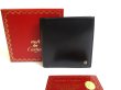 Photo1: Cartier Pasha de Cartier Black Leather Gold H/W Bifold Wallet #a323