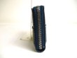 Photo3: BOTTEGA VENETA JAPAN Limited Cassette Deep Blue Leather Coin Purse #a342