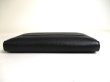 Photo5: BVLGARI Octo Black Grain Leather Large Round Zip Long Wallet #a353