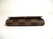 Photo5: LOUIS VUITTON Damier Brown Leather Multicles 6 Key Chain #a364