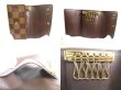 Photo8: LOUIS VUITTON Damier Brown Leather Multicles 6 Key Chain #a364