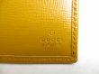 Photo10: GUCCI GG Supreme Orchre Leather Passport Holders #a370