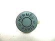 Photo11: HERMES Light Blue Enamel Palladium Finishing Serie Cufflinks #a373