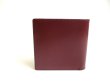 Photo2: Cartier Must de Cartier Bordeaux Leather Bifold Wallet Purse #a386