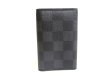 Photo2: LOUIS VUITTON Damier Graphite Leather Multicles 6 Key Chain #a402