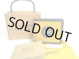 Photo: GUCCI Off The Grid Yellow Nylon Black Leather Bifold Wallet #a410