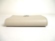 Photo6: LOEWE Anagram Light Gray Grain Calfskin Business Card Holder #a414