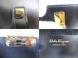 Photo10: Salvatore Ferragamo Gancini Black Leather Gold H/W 6Pics Key Case #a431