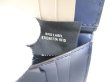 Photo11: FENDI Shadow Card Holder Navy Blue Leather Bifold Bill Wallet #a435