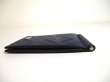 Photo6: FENDI Shadow Card Holder Navy Blue Leather Bifold Bill Wallet #a435