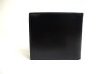 Photo2: GUCCI Vintage Black Leather Bifold Bill Wallet Compact Wallet #a444