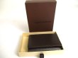 Photo12: LOUIS VUITTON Taiga Dark Brown Leather Business Card Case #a448