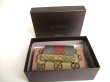 Photo12: GUCCI GG Beige Canvas Pink Leather 6 Pics Key Chain #a449