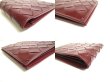 Photo7: BOTTEGA VENETA Intrecciato Bordeaux Leather Small Bi-Fold Bill Wallet #454