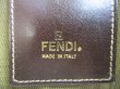 Photo10: FENDI Zucca Khaki Canvas Dark Brown Leather 6pics Key Chain #a455