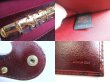 Photo9: FENDI Zucca Bordeaux Leather Document Holders Small Ring Agenda Cover #a457