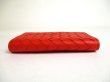 Photo6: BOTTEGA VENETA Intrecciato Red Leather Business Card Holder #a458