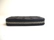 Photo6: BOTTEGA VENETA Intrecciato Black Leather Zipped Card Case Coin Purse #a462