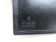 Photo10: GUCCI GG Imprimee Black Coating Canvas Bifold Flap Wallet Purse #a463