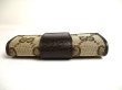 Photo6: GUCCI GG Beige Canvas Brown Leather 6 Pics Key Chain #a465