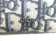 Photo10: Christian Dior Navy Blue Canvas Leather Lady Dior Bifold Bill Wallet #a473