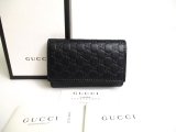 Photo: GUCCI Micro GG Black Leather 6 Pics Key Chain #a475