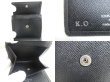 Photo9: LOUIS VUITTON Ardoise Black Taiga Leather Bifold Wallet #a476