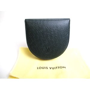 Photo: LOUIS VUITTON Taiga Episea Leather Coin Purse Porto Monnaie Gousset #a486