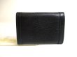 Photo2: BVLGARI BVLGARI Black Leather Coin Purse #a500